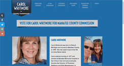 Desktop Screenshot of carolwhitmore.com